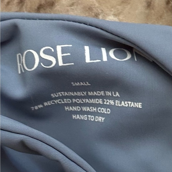 NWT Rose Lion Dusty Blue one piece - Picture 2 of 4